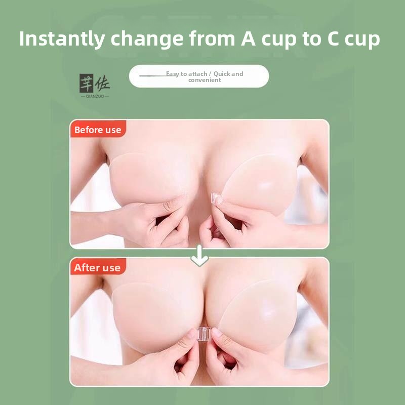 Invisible Silicone Bra Women's - Push Up Bra Silicone recension och pris